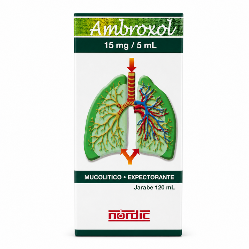 Ambroxol 15 mg/5 ml - jarabe 120 ml