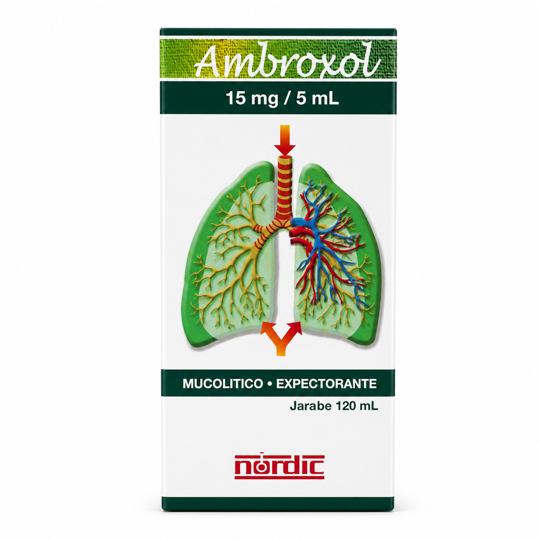 Ambroxol 15 mg/5 ml - jarabe 120 ml