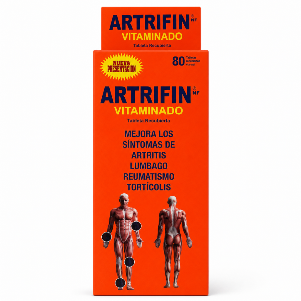 Artrifin Vitaminado - 80 tabletas