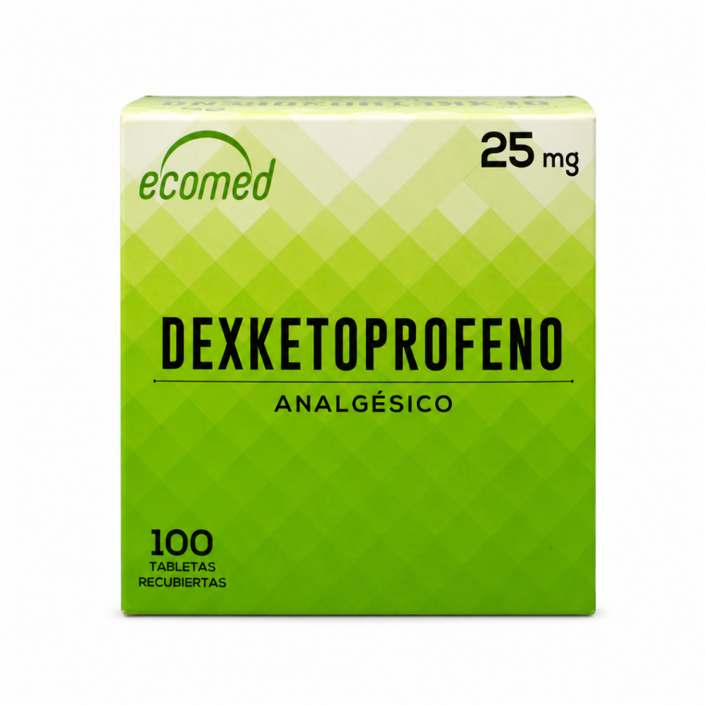 Dexketoprofeno 25 mg - 100 tabletas