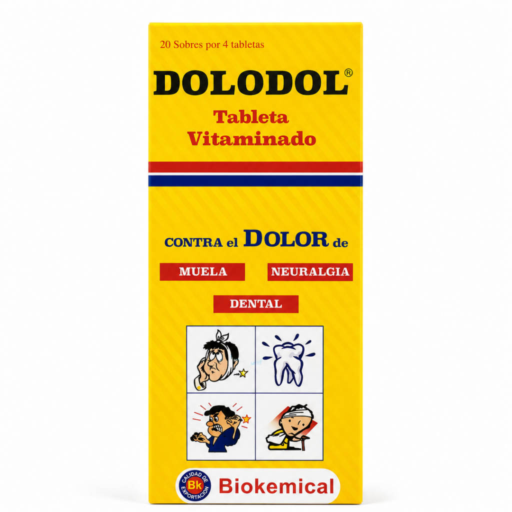Dolodol Tableta Vitaminado - 80 tabletas