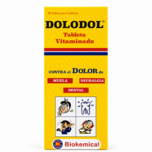 Dolodol Tableta Vitaminado - 80 tabletas