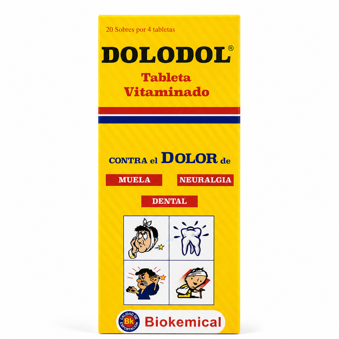 Dolodol Tableta Vitaminado - 80 tabletas