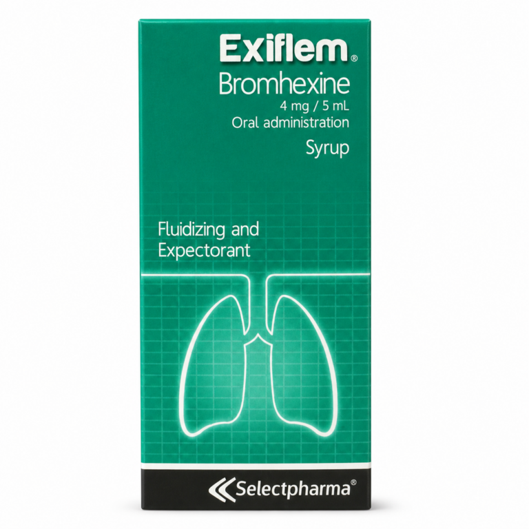Exiflem Bromhexina 4 mg/5 ml - jarabe