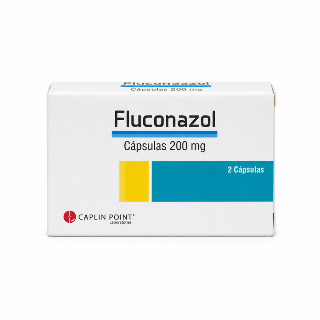 Fluconazol 200 mg - 2 cápsulas