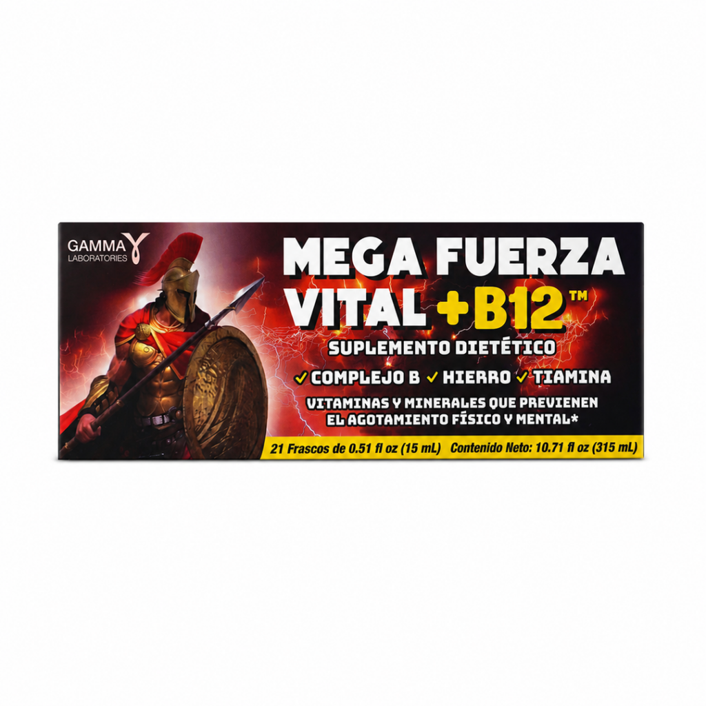 Mega Fuerza Vitalin 21 - 21 frascos