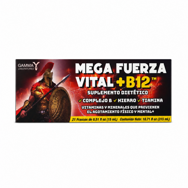 Mega Fuerza Vitalin 21 - 21 frascos