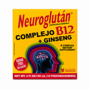 Neuroglután Complejo B12 + Ginseng - 12 sobres