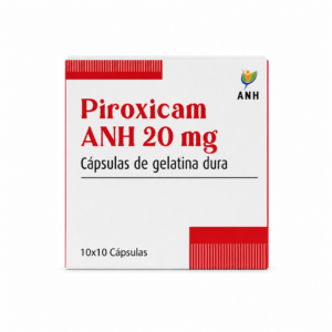 Piroxicam ANH 20 mg - 100 cápsulas