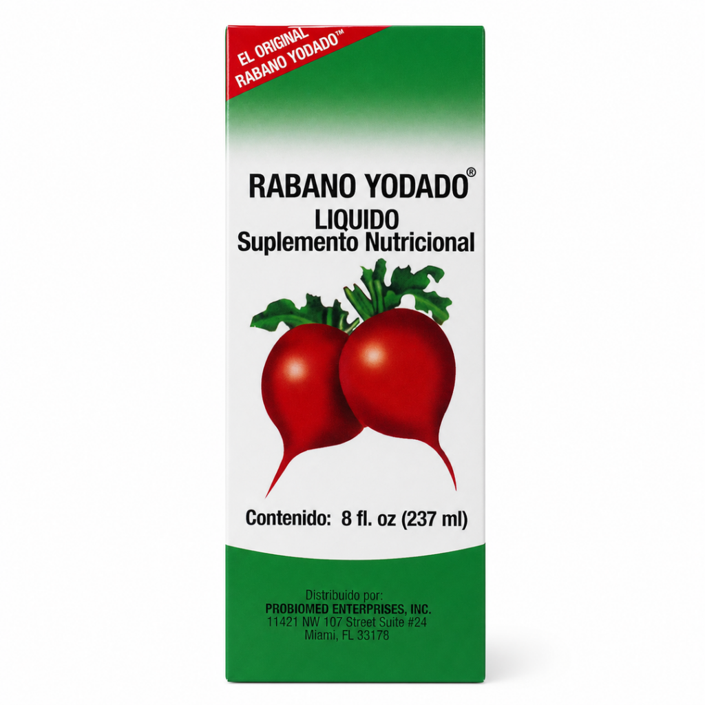 Rábano Yodado Líquido - 237 ml