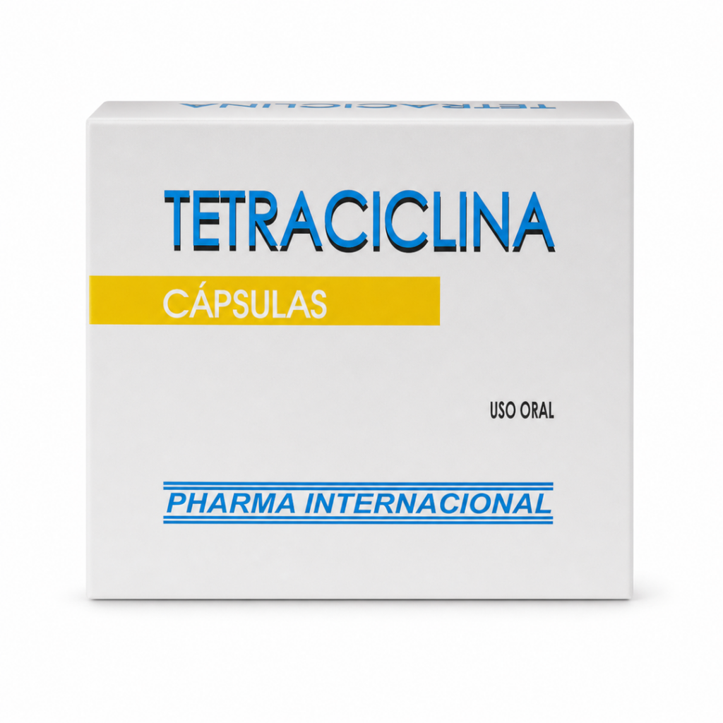 Tetraciclina - cápsulas