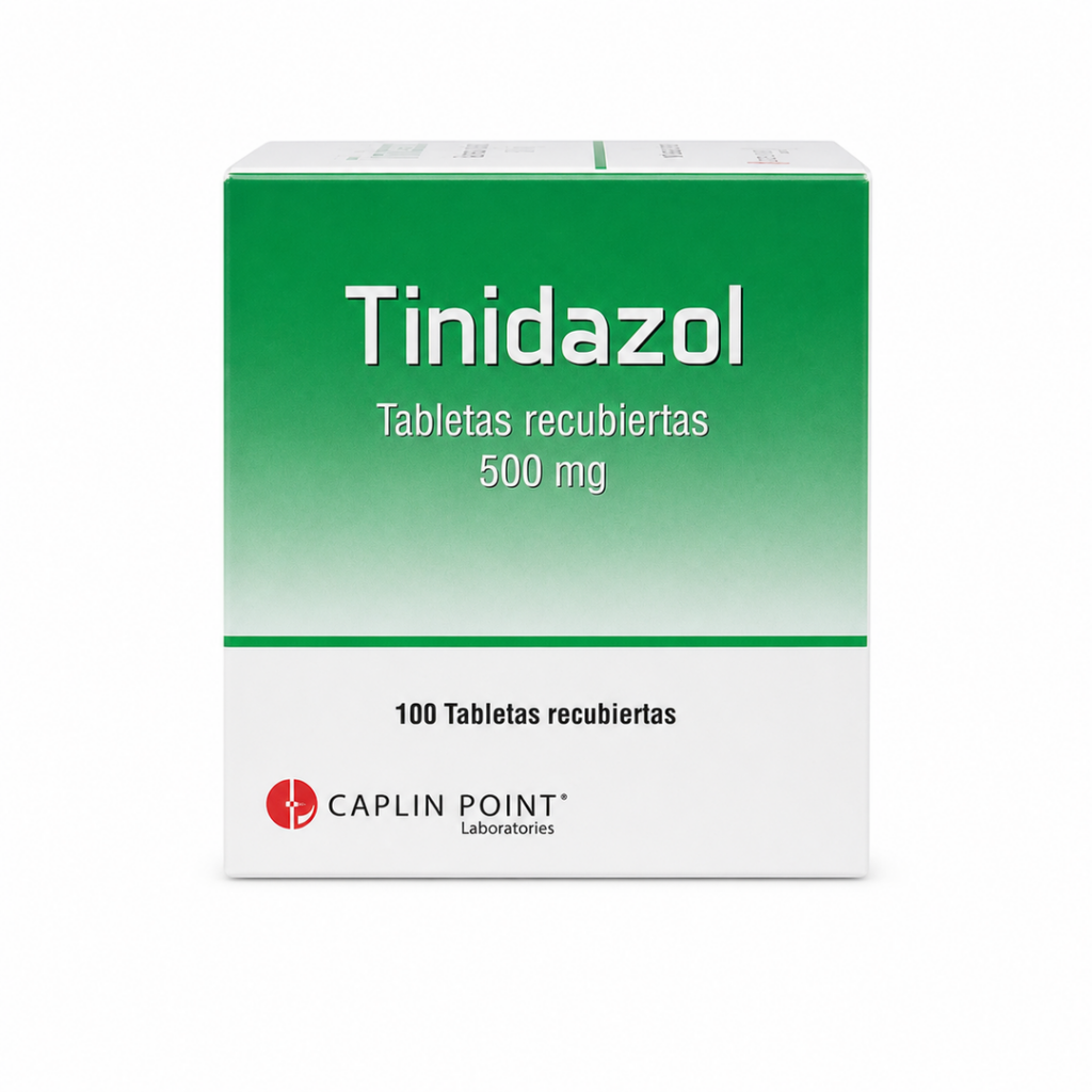 Tinidazol 500 mg - 100 tabletas