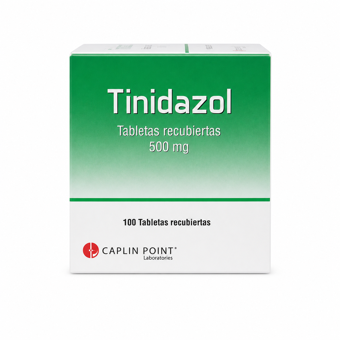 Tinidazol 500 mg - 100 tabletas