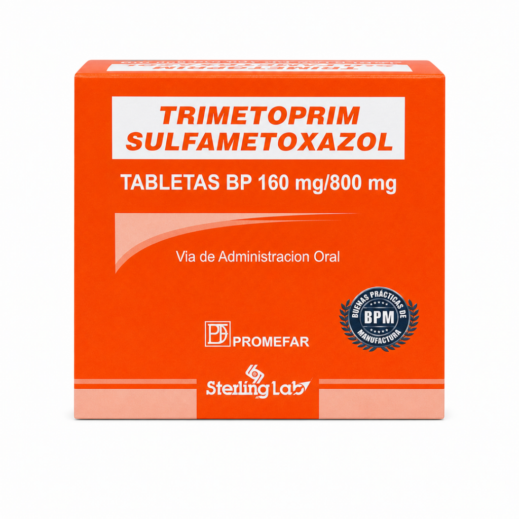Trimetoprim 160 mg + Sulfametoxazol 800 mg - tabletas
