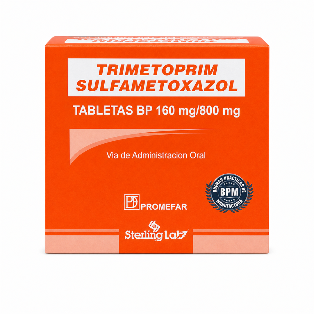 Trimetoprim 160 mg + Sulfametoxazol 800 mg - tabletas